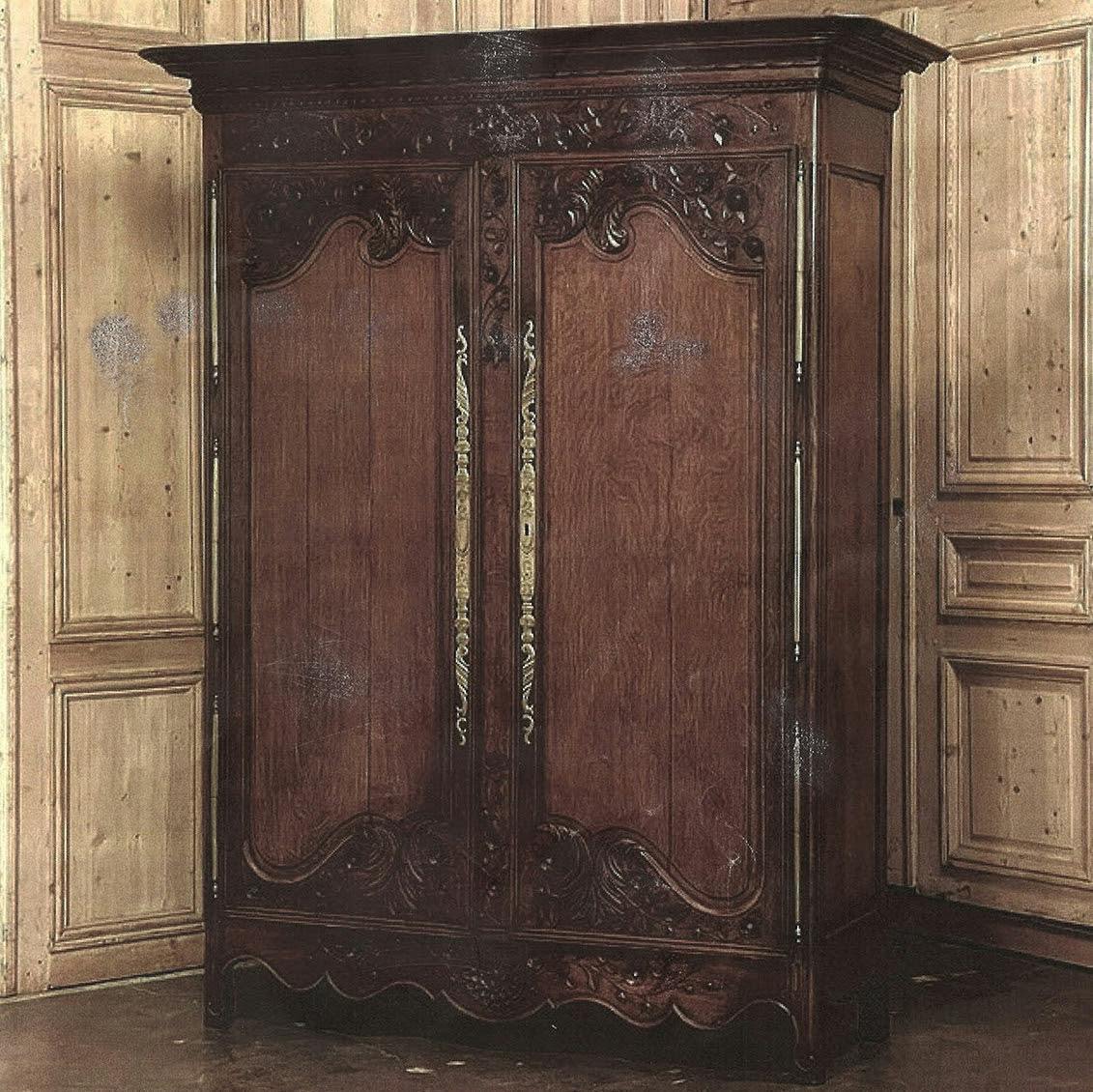 Photograph of an old hutch that has aged through time.