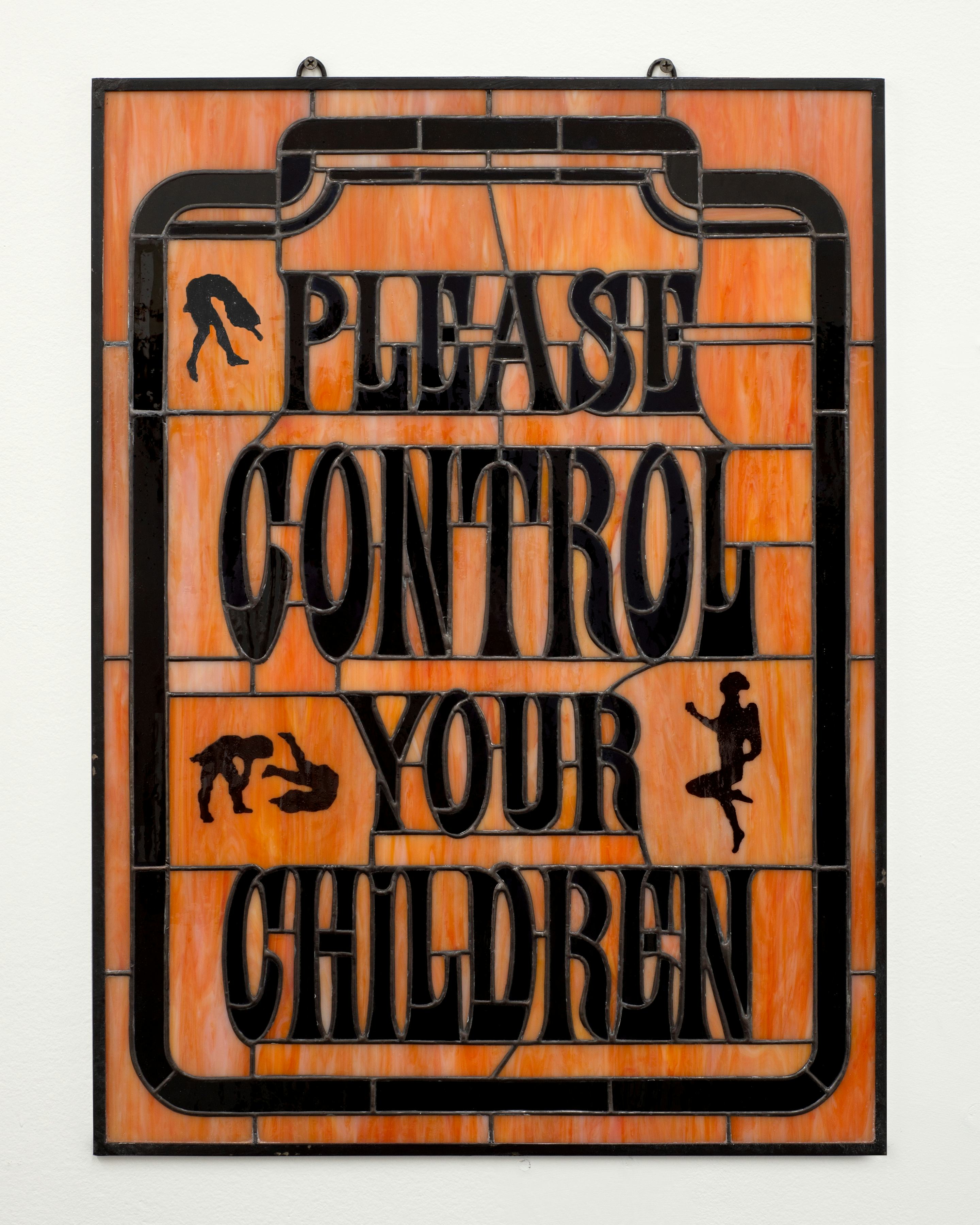 Please Control Your Children (2021)

Stained glass, solder

18w x 24h inches (45.72w x 60.96h cm)