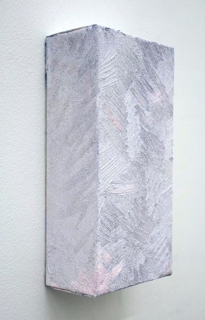 Michelle Daniela Villarreal, Cake (2012). Glitter, oil on canvas